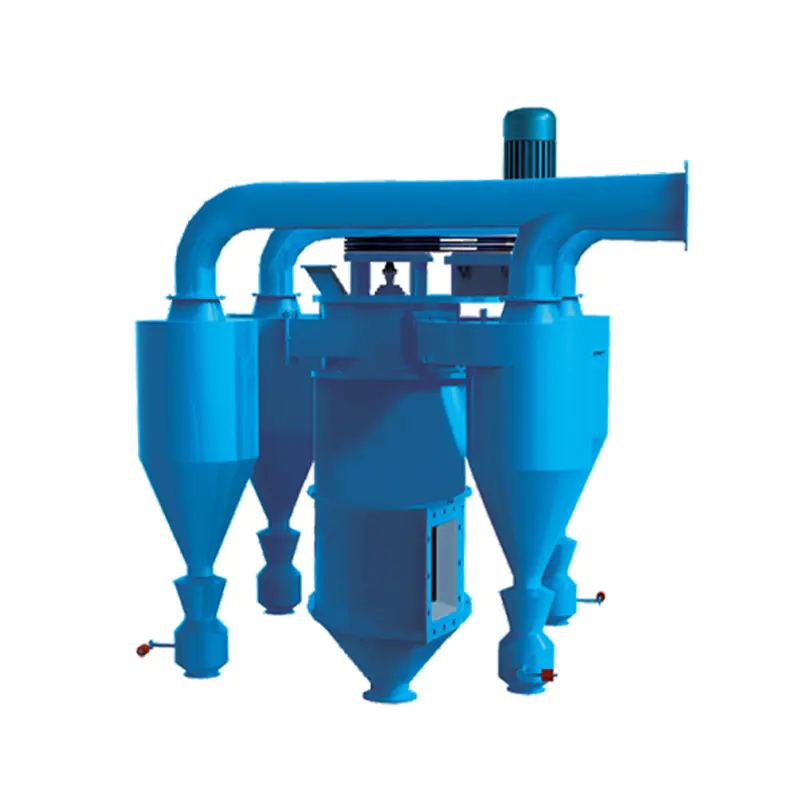 Clasificator de pulbere cu rotor dublu